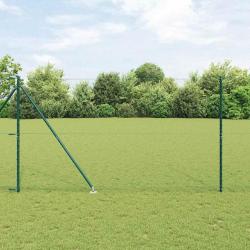 Clôture hexagonale verte 1,6 x 25 m en acier