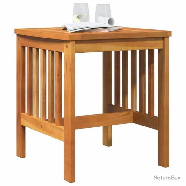 Table d'extrieur Marron 45x45x50 cm en bois d'acacia massif