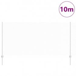 Poteaux de clôture 10 pcs U-Channel 120 cm Acier galvanisé