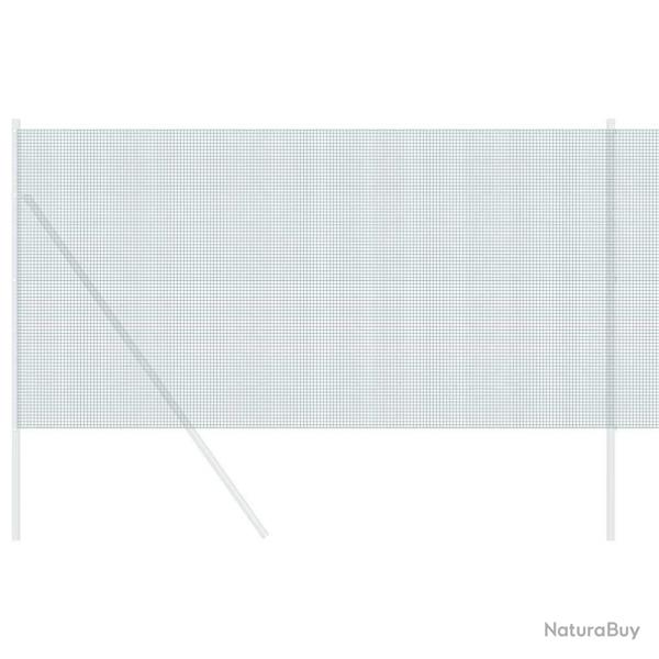 Clture en fil de fer soud verte 1,2 x 25 m en acier