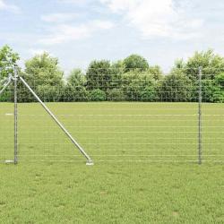 Clôture Euro avec 13 piquets en spike de 1 x 25 m en acier galvanisé