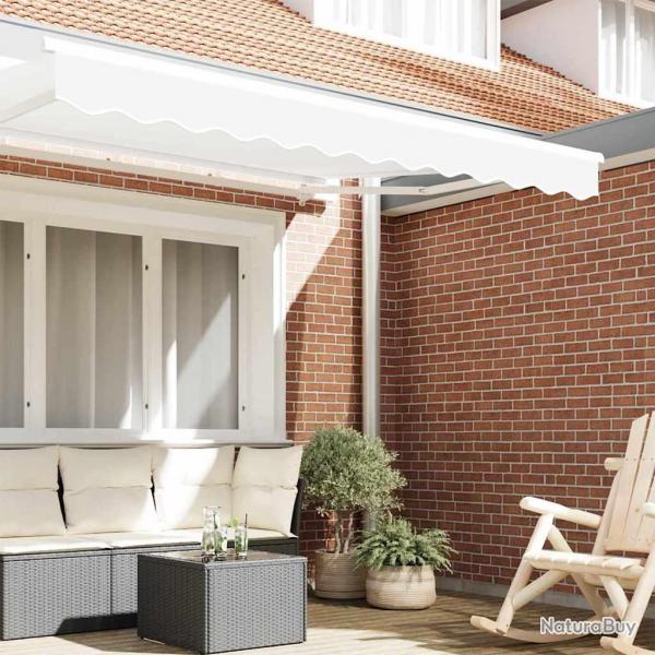Valence de store 3,5 m Blanc 3,3x0,2 m