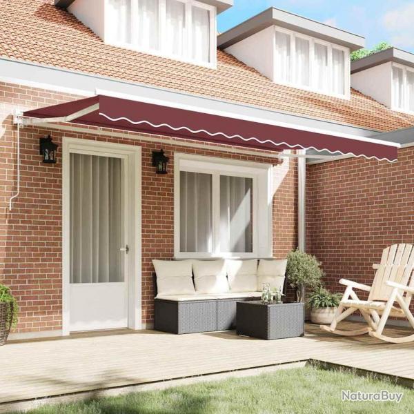 Auvent Rtractable Bordeaux 350x200 cm