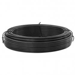 Fil de clôture Anthracite 80 m Acier recouvert de PVC