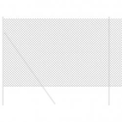 Clôture Gris 10 x 1.5 m Plastique