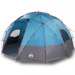 Tente avec toit avec évent Bleu Large Polyester et fibre de verre