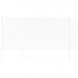 Clôture Argent 10 x 1.2 m Acier galvanisé
