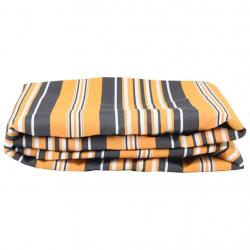Tissu de rechange pour auvent Multicolore 10x1,6m