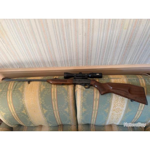Carabine Kipplauf BRNO calibre 5.6 x 50 R Magnum avec lunette Tasco Titan