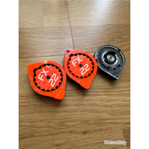 3 chargeurs fx Maverick 5.5/.22