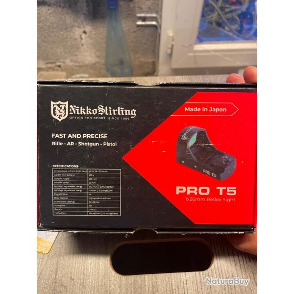 Point rouge Nikko Stirling Pro T5 Occasion trs peu servi (1 saison)