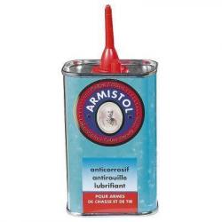 Burette huile ARMISTOL - 120 ml ANTICORROSIF ANTIROUILLE LUBRIFIANT POUR ARME DE CHASSE ET DE TIR
