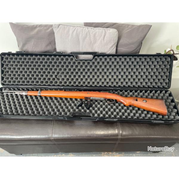 Mauser K98k, S/42 1937, 8x57 JS et JRS canon miroir, beau bois et beau bronzage, monomatricule