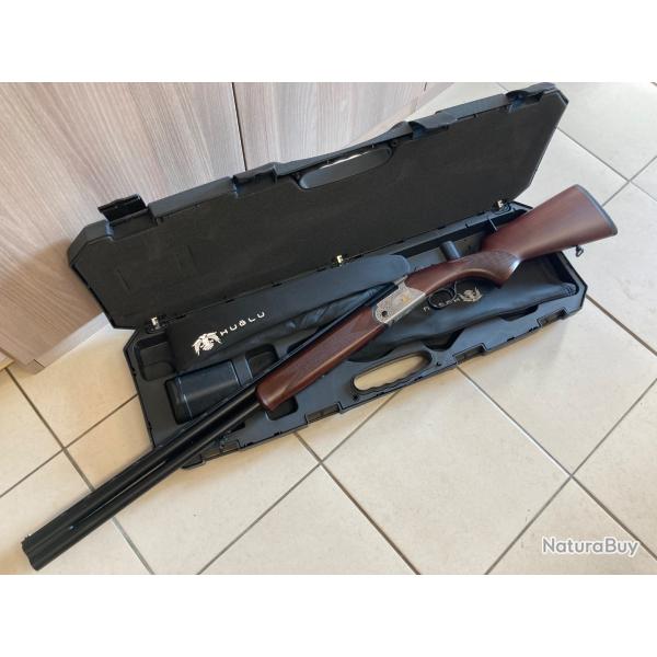 Vends fusil superpos HUGLU Eagle GRAVE  faisan cal.12mag