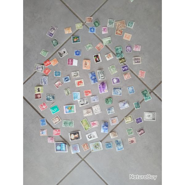 Collection de timbres
