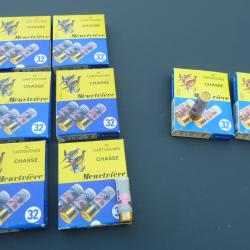 LOT CARTOUCHES DE CHASSE 8 et 6 bourre grasse