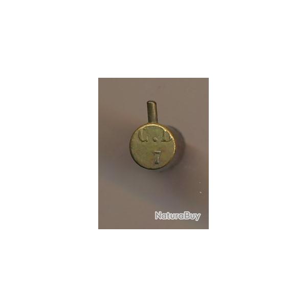 (10858) UNE RARE CAL 7 mm  LEFAUCHEUX A BROCHE  A Balle par CHAUDUN DERIVIERE CD 7