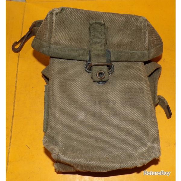 ARMEE AMERICAINE U.S : PORTE MAGASINS POUR  M 14, TAMPON DE 1959 DANS LE RABAT ASSEZ LISIBLE  , VEND