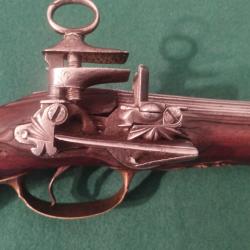 Pistolet à silex Espagnole ( Miquelet )  circa 1780