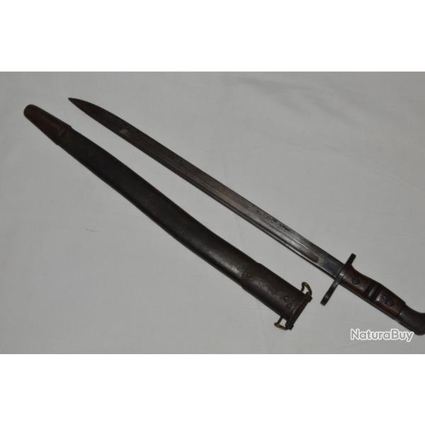 BAIONNETTE AMERICAINE MODELE US 1917-LAME REMINGTON 1913-AEF-1 ARMEE DELATTRE-LIBERATION 1943/1945