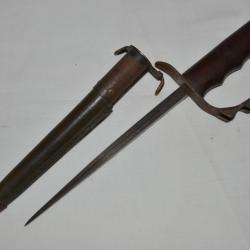POIGNARD DE TRANCHEE AMERICAIN US.MODELE 1917-TRENCH KNIFE 1917-CORPS EXPEDITIONNAIRE AMERICAIN 1917