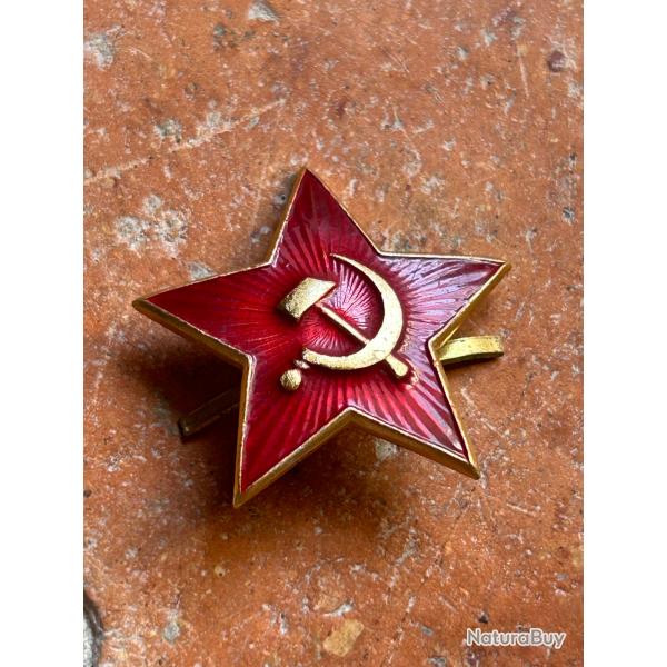 Insigne sovitique - toile rouge