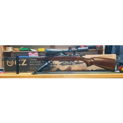CZ 457 22 LR + lunette Hawke 4-16x50 + bipied + silencieux + housse - 1ere mains - 2 ans