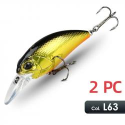 lot de deux cranckbait 10 cm 14gr profondeur 2.00 2.50 mètres style 1