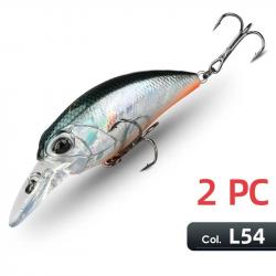 lot de deux cranckbait 10 cm 14gr profondeur 2.00 2.50 mètres style 4
