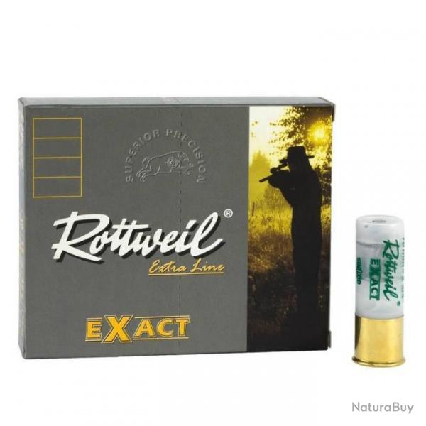 Boite de munition Rottweil Exact Slug / Balle 12/67 X10 32G