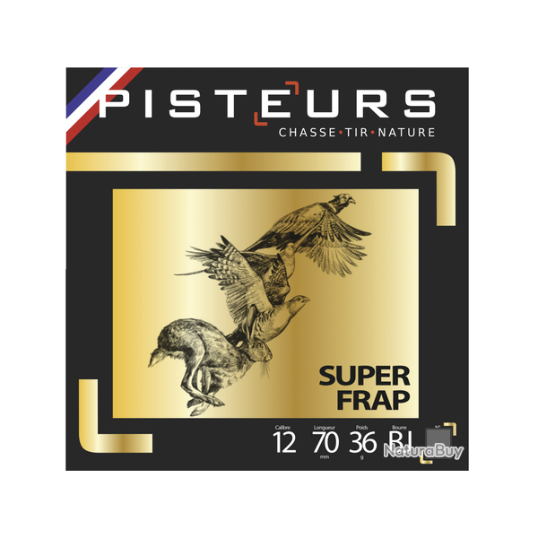 Boite de munition Pisteurs Super Frap 12/70 36Gr Plomb N&deg;2 x25