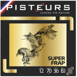 Boite de munition Pisteurs Super Frap 12/70 36Gr Plomb N°7.5 x25