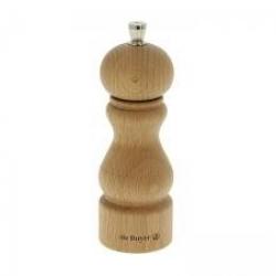 Moulin à sel De Buyer RUMBA 14 cm hêtre naturel