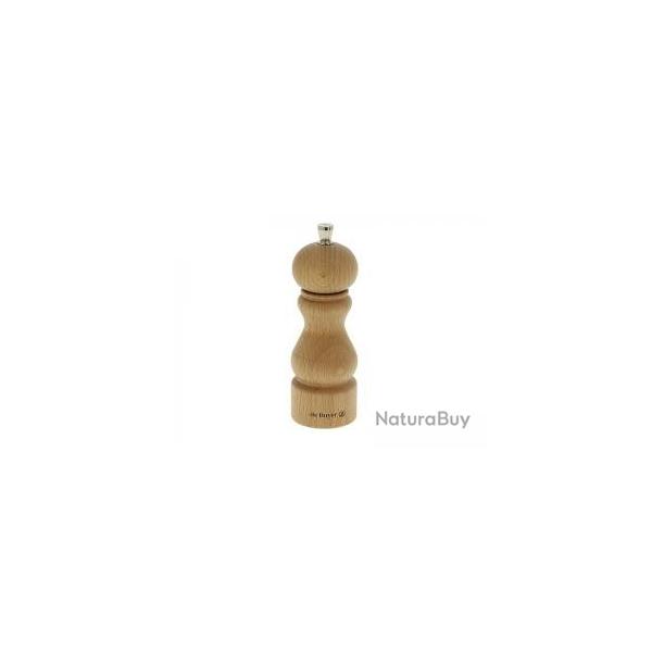 Moulin  sel De Buyer RUMBA 14 cm htre naturel