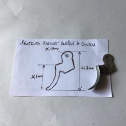 VENDU PAR LE-CUIRASSIER DETENTE POUR PISTOLET À SILEX OU PERCUSSION