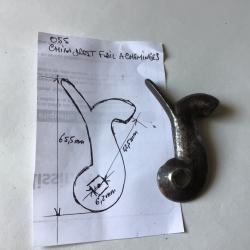 VENDU PAR LE-CUIRASSIER N°055 CHIEN DROIT DE FUSIL À CHEMINÉES
