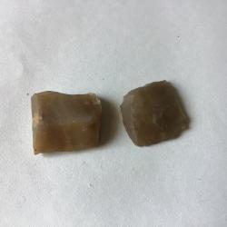 VENDU PAR LE-CUIRASSIER LOT DE DEUX SILEX POUR PETITES ARMES DE POING