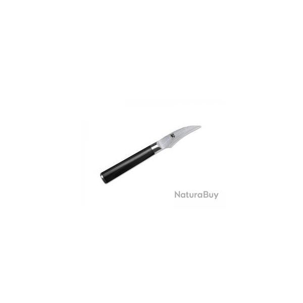 Couteau  plucher Kai SHUN lame 6 cm acier damas inox compos de 32 couches