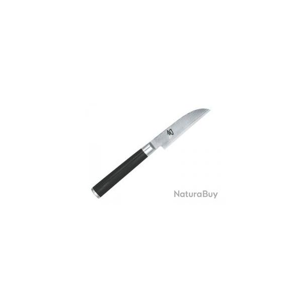 Couteau  lgume Kai SHUN lame 9 cm acier damas inox compos de 32 couches