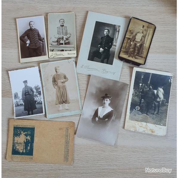 Lot belles photos militaires