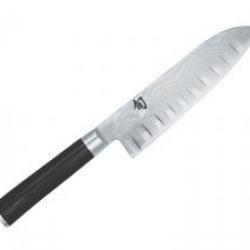Couteau santoku Kai SHUN lame alvéolée 18 cm acier damas inox composé de 32 couches