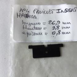 VENDU PAR LE-CUIRASSIER N° 4 FEUILLET INSERT DE HAUSSE CARABINE OU PISTOLET MARQUE À DÉTERMINER