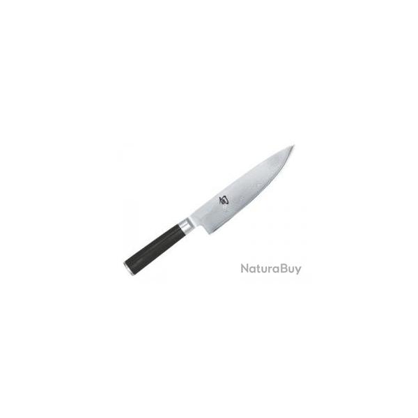 Couteau cuisine/chef Kai SHUN lame 25 cm acier damas inox compos de 32 couches