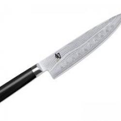 Couteau cuisine/chef Kai SHUN lame alvéolée 20 cm acier damas inox composé de 32 couches
