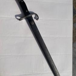 Baïonnette Mauser Argentine 1909 Fourreau et lame même Numéro