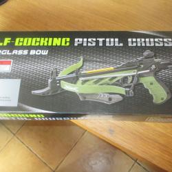 pistolet arbalete MK man kung 80 livres type alligator tactical