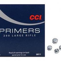 Amorces CCI Primers 200 Large Rifle 10 cartons pour 10 000 amorces