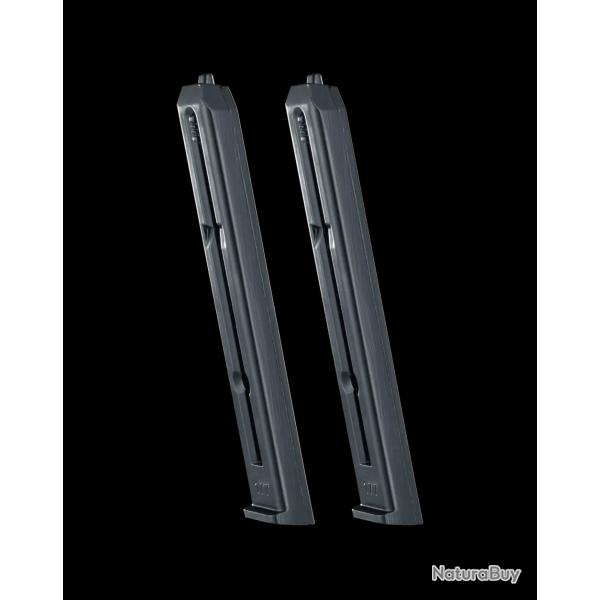 x2 chargeurs Smith & wesson M&P40 cal.4,5mm BBS