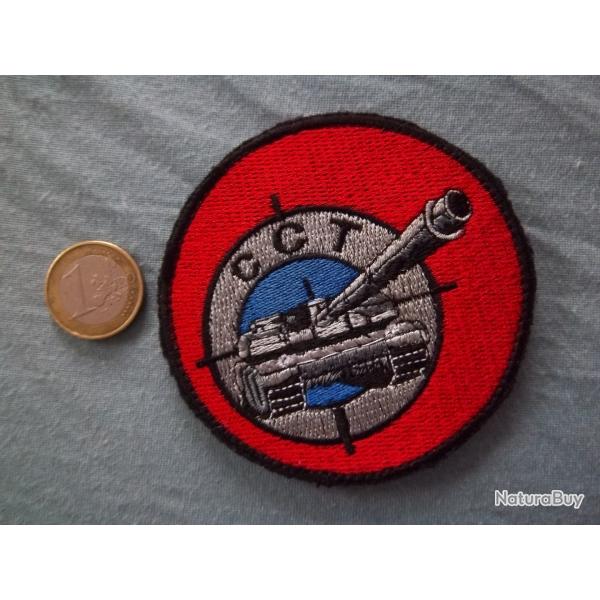 cusson militaire char Franais GCT AU-F1 blind obusier automoteur chenill insigne tissu
