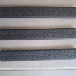 Lot de 3 couvres rail picatinny - Daniel Defense